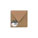 omslagen 20 stuks (140x140mm, kraft)