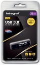 Integral Usb Stick 3.0, 32Gb, Zwart