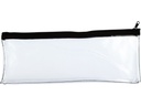 Etui Kangaro transparant 125x330mm zwarte rits