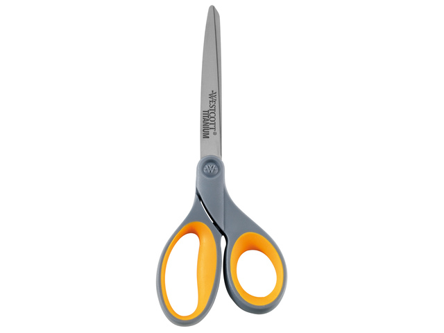 Schaar Westcott Titanium Super Softgrip 23Cm Op Blister