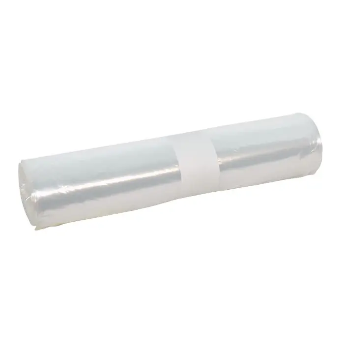 Afvalzak Transparant 80X110 55Mµ - 25St/Rol, 130L