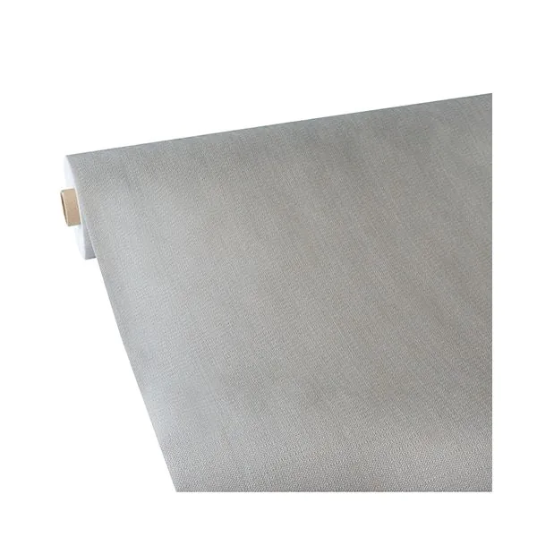 Tafelrol non woven 118cmx25m zilver