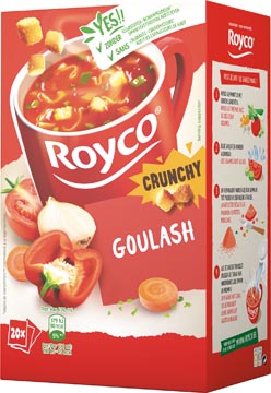 Royco Minute Soup Goulash Met Rund, Pak Van 20 Zakjes