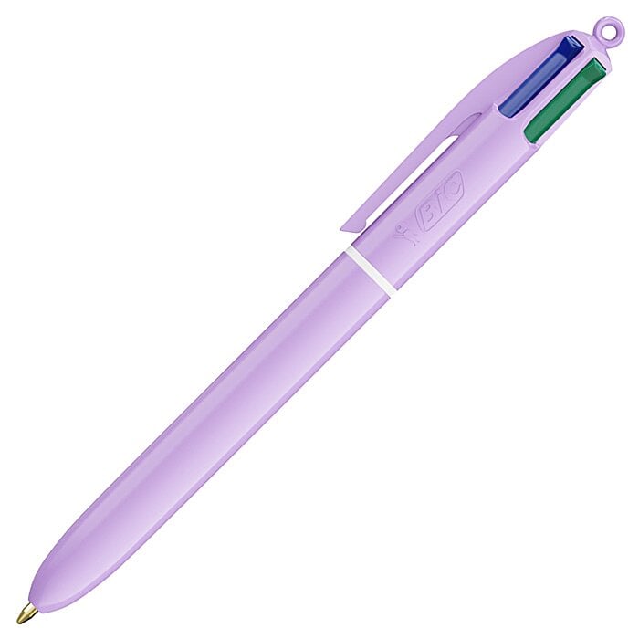 4 Kleuren Bic - Pastel - 1Mm