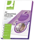 Q-Connect Lamineeretui A4 2X 125Mµ Transparant 100St, Mat