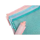 Tas Met Zipsluiting In Soepele Plastic Chromaline Pastel - A5 - Geassorteerd