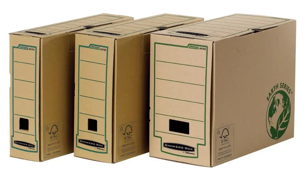 Bankers box earth series, A4, transfer archiefdoos, rug van 15 cm
