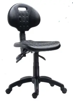 Krukje in zwart polyurethaan