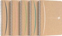 Oxford Touareg Spiraalschrift, 180 Bladzijden, Ft A5, Geruit 5 Mm, Geassorteerde Kleuren