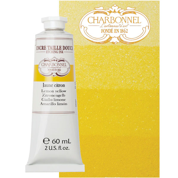 charbonnel etsinkt jaune citron (citroengeel), tube 60ml #331861