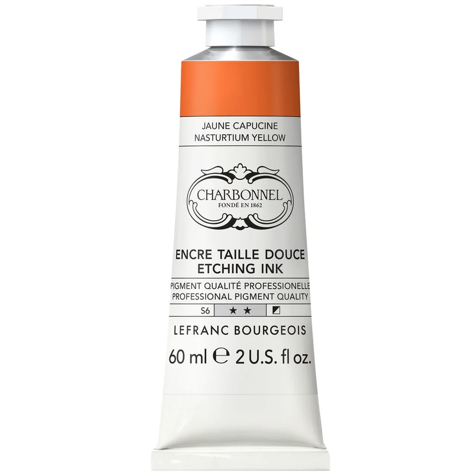 charbonnel etsinkt jaune capucine (oost-indische-kers-geel), tube 60ml #331867