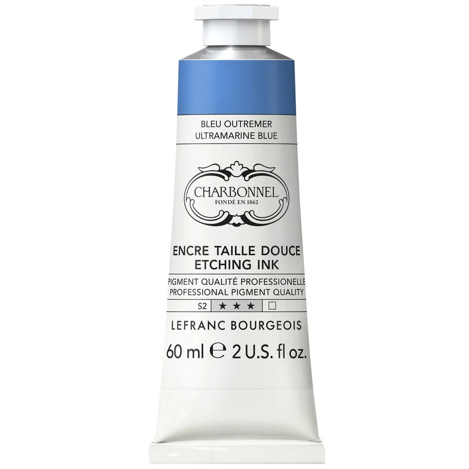 charbonnel etsinkt bleu outremer (ultramarijn), tube 60ml #331880