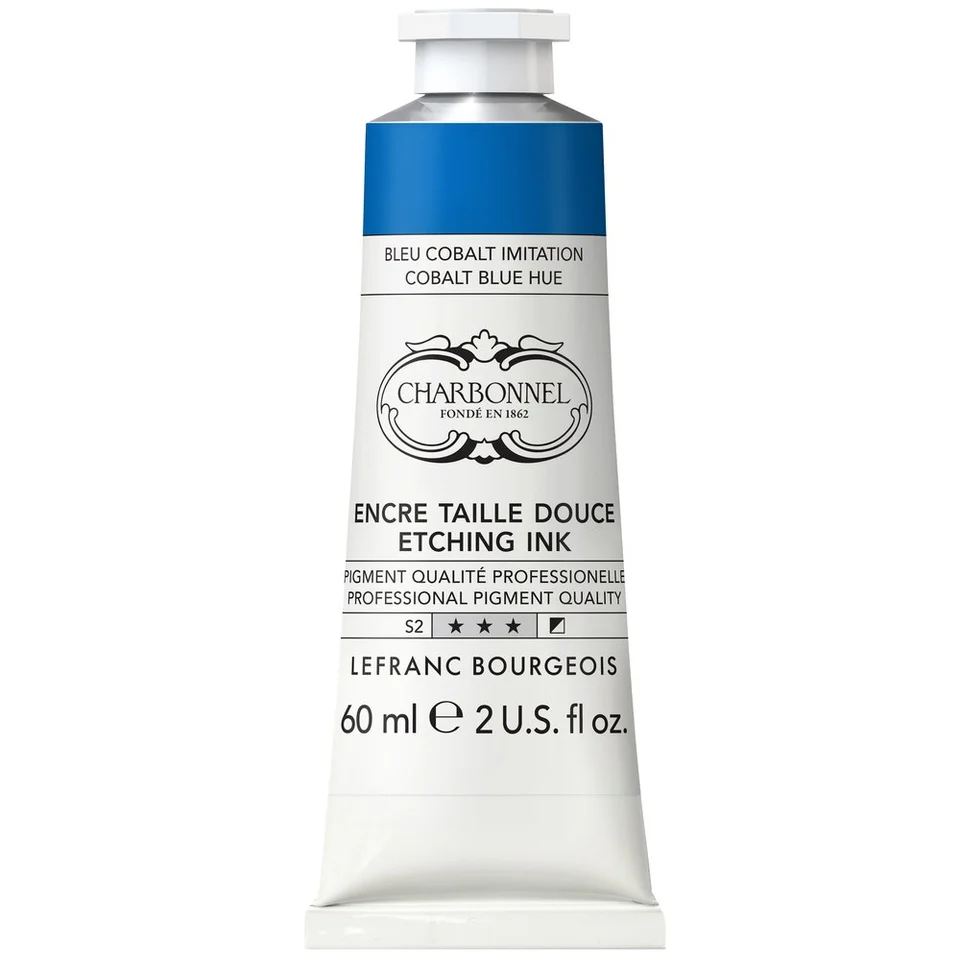 charbonnel etsinkt bleu de cobalt (imit.) (cobaltblauw), tube 60ml #331881