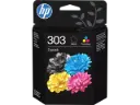 HP 303 Black / Tri - Color Original Ink Cartridge 2-Pack, Envy Photo Inkt