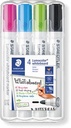 ETUI WITBORDSTIFTEN STAEDTLER (2,0MM, 4) NEW COLOURS