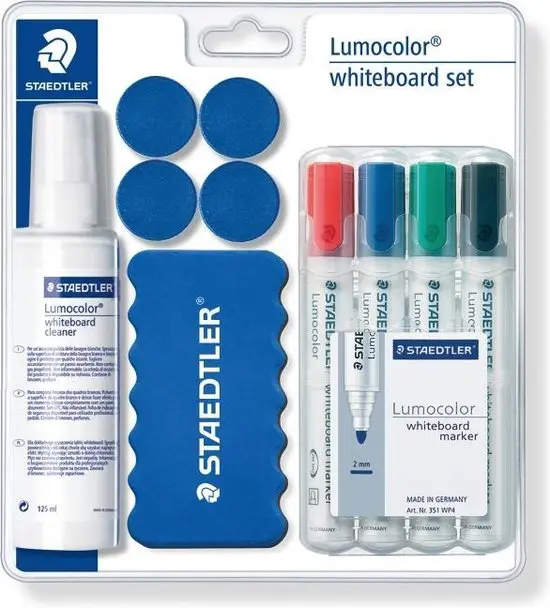 STAEDTLER Lumocolor whiteboard set