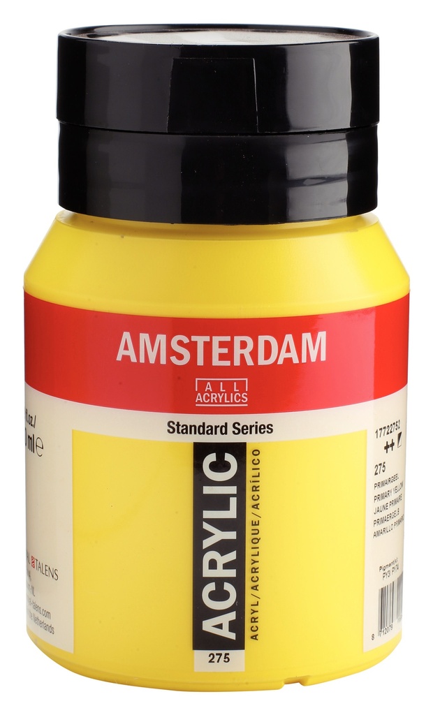 Standard Series Acrylverf Pot 500 Ml Primairgeel 275