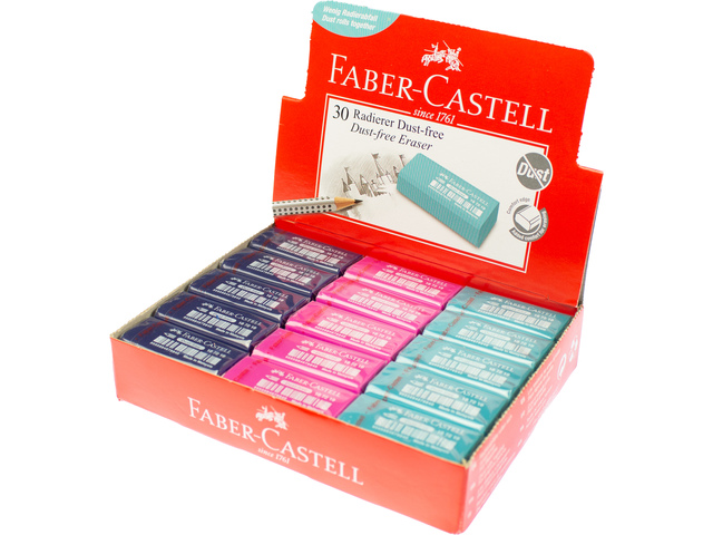 Faber-Castell Stofvrije Gum Trend Mini-Assorti