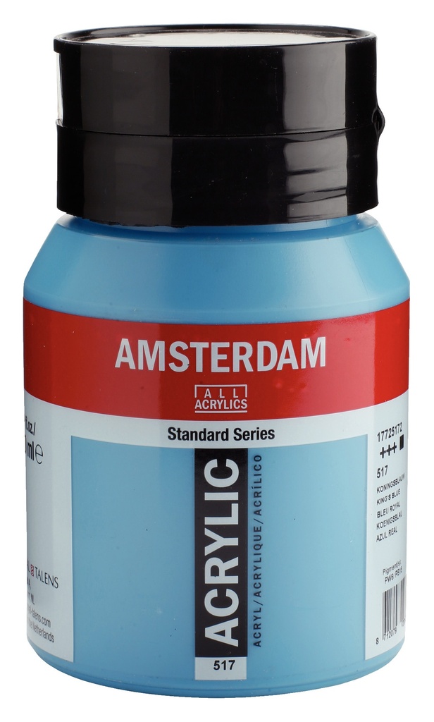 Standard Series Acrylverf Pot 500 Ml Koningsblauw 517