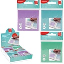memo transparant 50st / 76x76mm 3ass
