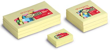 Pergamy Notes, Ft 76 X 76 Mm, Geel