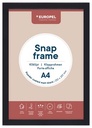Europel Clicklijst, Lijst 25Mm A4, Mat Zwart Posterframe