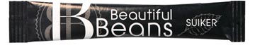 Beautiful Beans Suikersticks, 4G, 1000 Stuks
