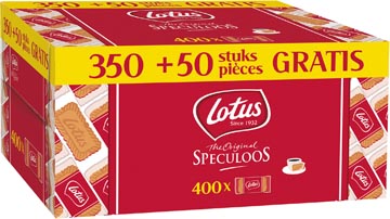 Lotus Speculoos, Doos Van 400 Individeel Verpakte Stuks