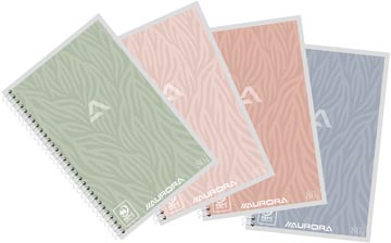 Aurora Writing 80 Design Spiraalschrift, Ft A6, 120 Bladzijden, Blanco
