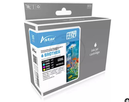 as70019 astar brother lc3219xlvaldr mfcj inkt (4) cmyk hc rebuilt 1x3000/3x1500
