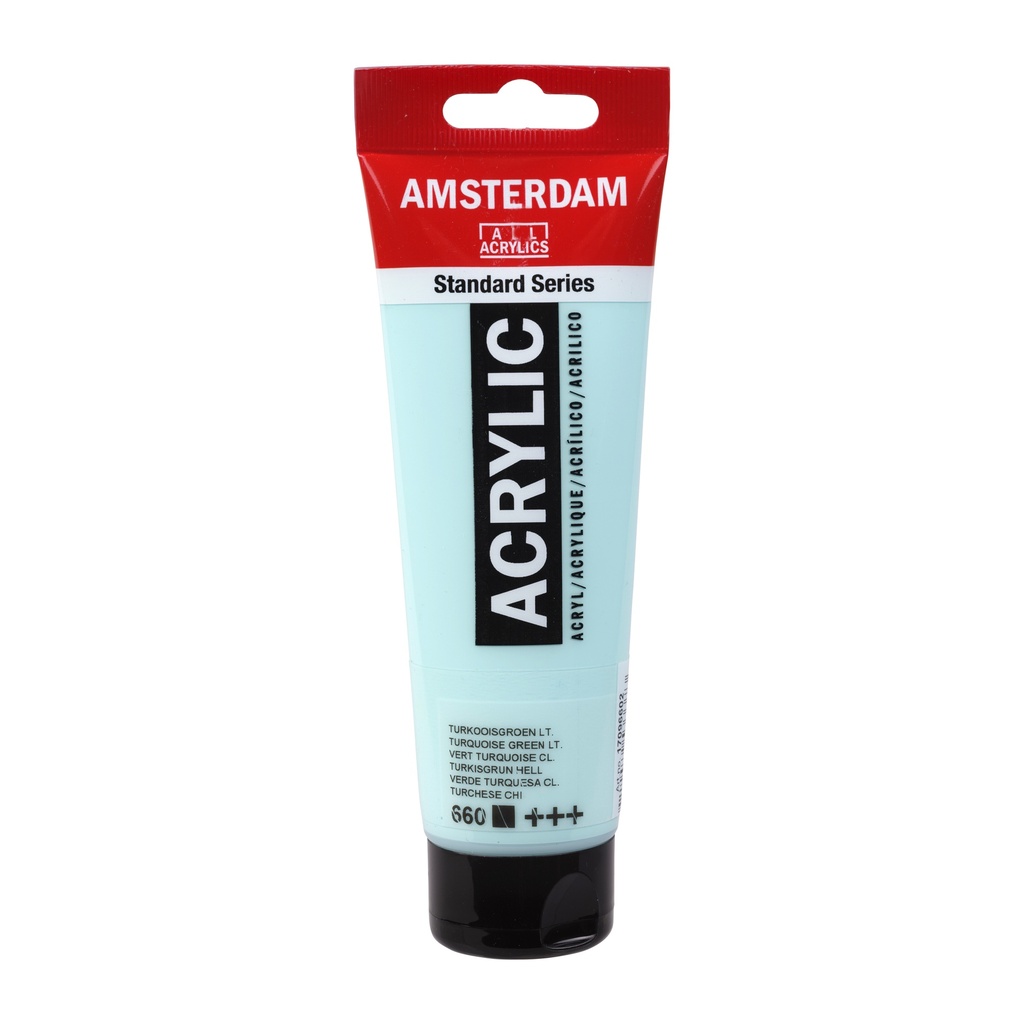 Standard Series acrylverf tube 120 ml Turkooisgroen Licht 660