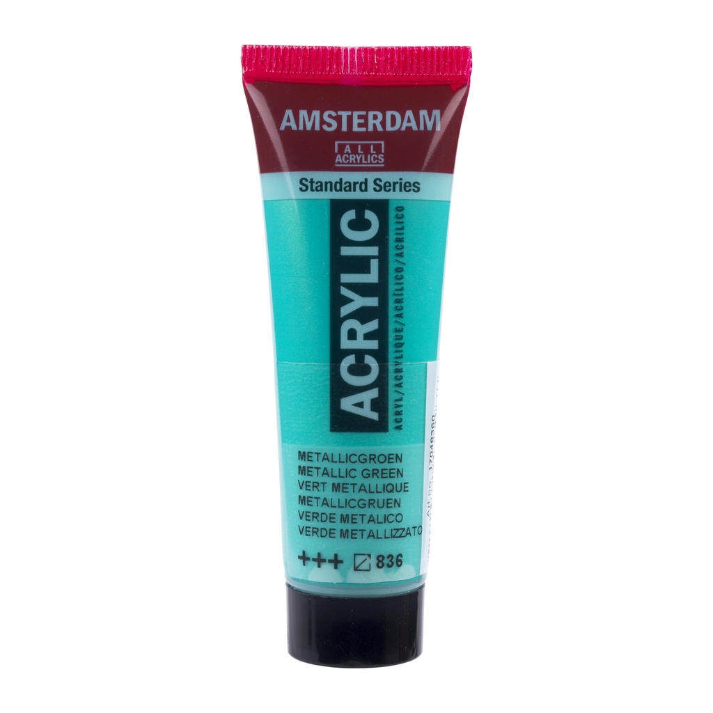 Standard Series acrylverf tube 20 ml Metallic Groen 836
