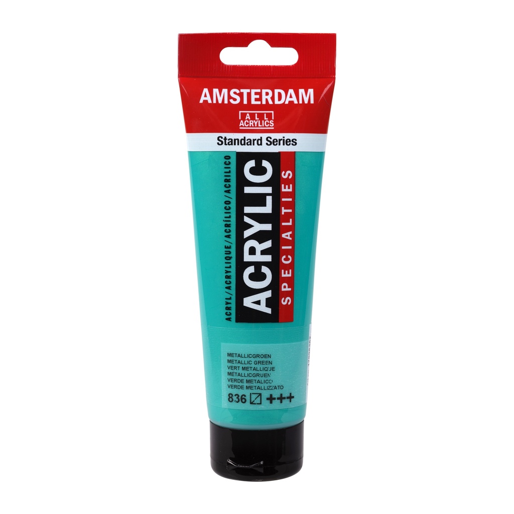 Standard Series acrylverf tube 120 ml Metallic Groen 836