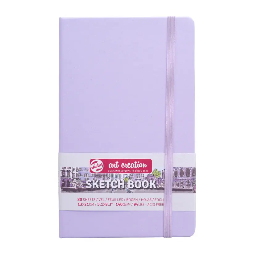 Talens - Art Creation Schetsboek, Pastel Violet, 13X21Cm, 140G, 80 Vellen