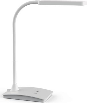 MAUL bureaulamp LED Pearly op voet, color vario, dimbaar, wit
