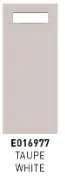 Bestekzakje Europochette Classic,  Taupe + Servet Wit, 500St