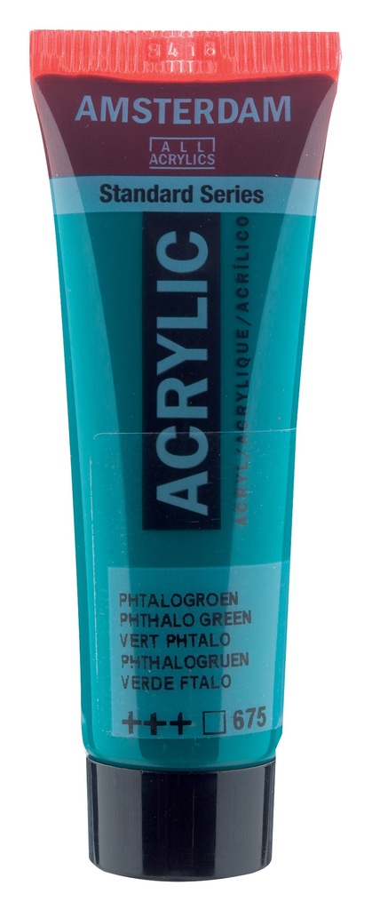 Standard Series acrylverf tube 20 ml Phtalogroen 675