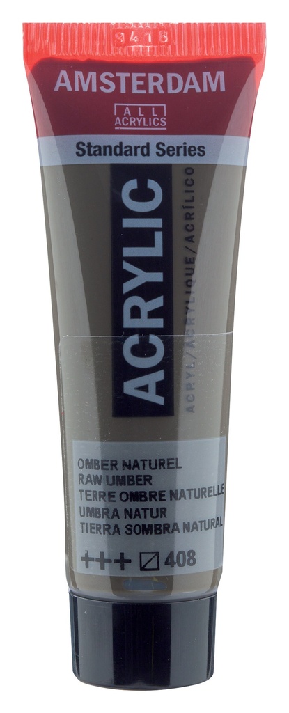 Standard Series acrylverf tube 20 ml Omber Naturel 408