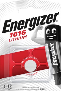 Energizer Knoopcel Cr1616, Op Blister