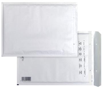 Bong Airpro Luchtkussenenveloppen, Ft 230 X 340 Mm, Met Stripsluiting, Doos Van 100 Stuks, Wit