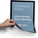 Durable Duraframe Magnetic A4 Zwart, In Ophangbare Etui