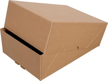 Cleverpack Opbergdoos A4, Ft 307 X 220 X 108 Mm, Pak Van 10 Stuks