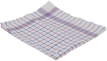 Handdoek, Ft 65 X 65 Cm, Geruit, Pak Van 6 Stuks