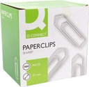 Q-CONNECT papierklemmen, 32 mm, doos van 1000 stuks