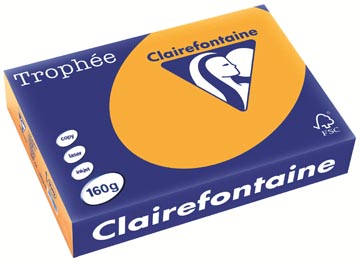 Trophee A4 160G 250V Oranje
