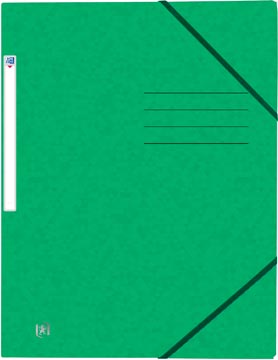 Oxford Top Elastomap A4 Groen