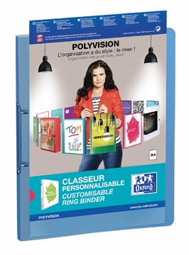 Polyvision Ringmap A4 Pp 2R Bl