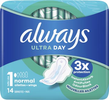 ULTRA DAY MAANDV NORMAL X14