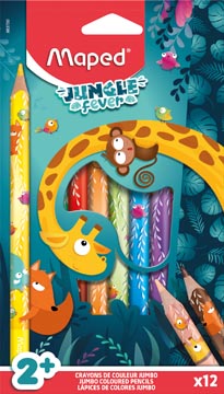 Kleurpot Jungle Fever Ass 12X