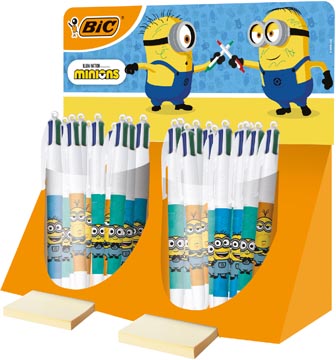 4 Colours Bp Minions M Disp40